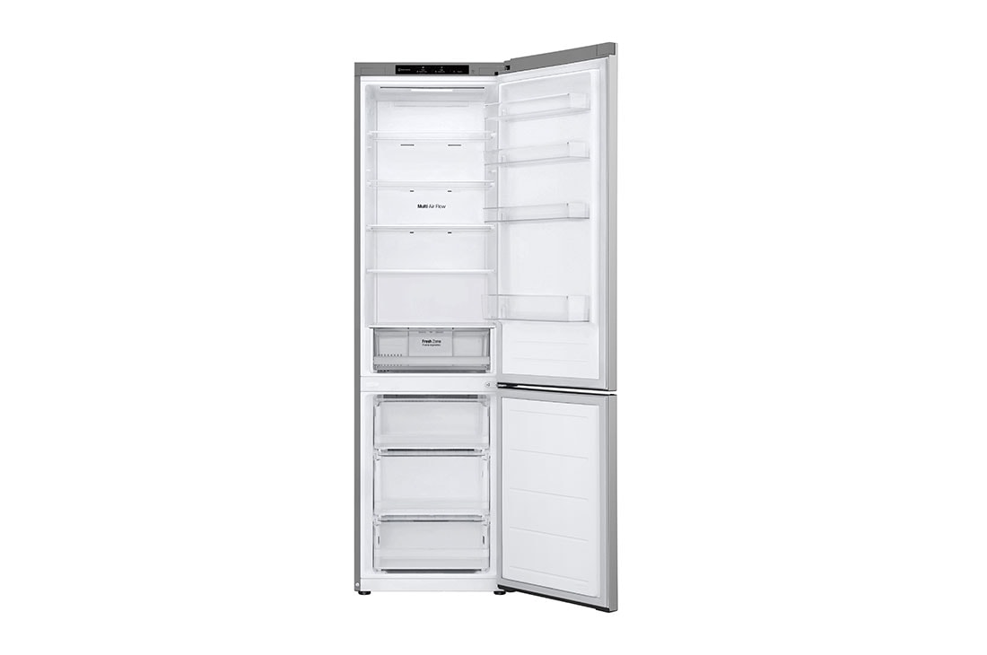LG Ψυγειοκαταψύκτης Total No Frost  203 x 59,5 cm  , Front all door open without food view, GBV22L0EPY, thumbnail 3
